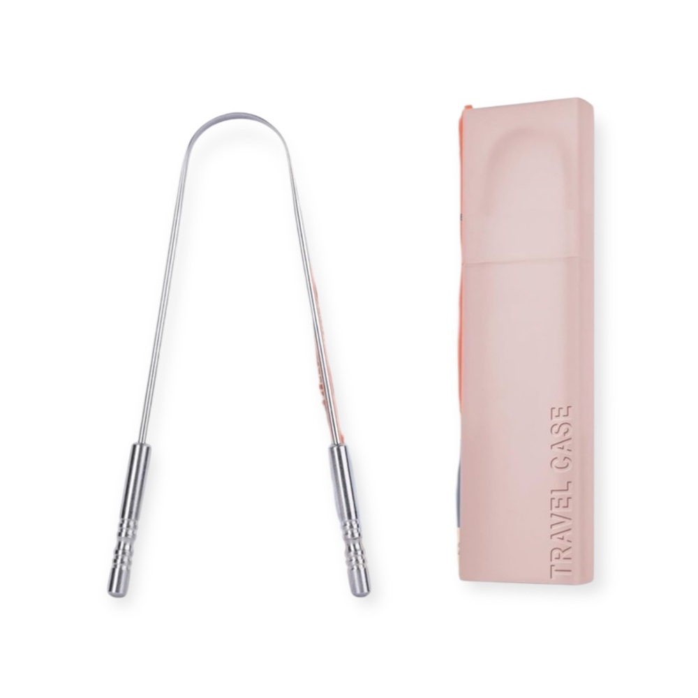 MasterMedi Tongue Scraper with Travel Case | NWT